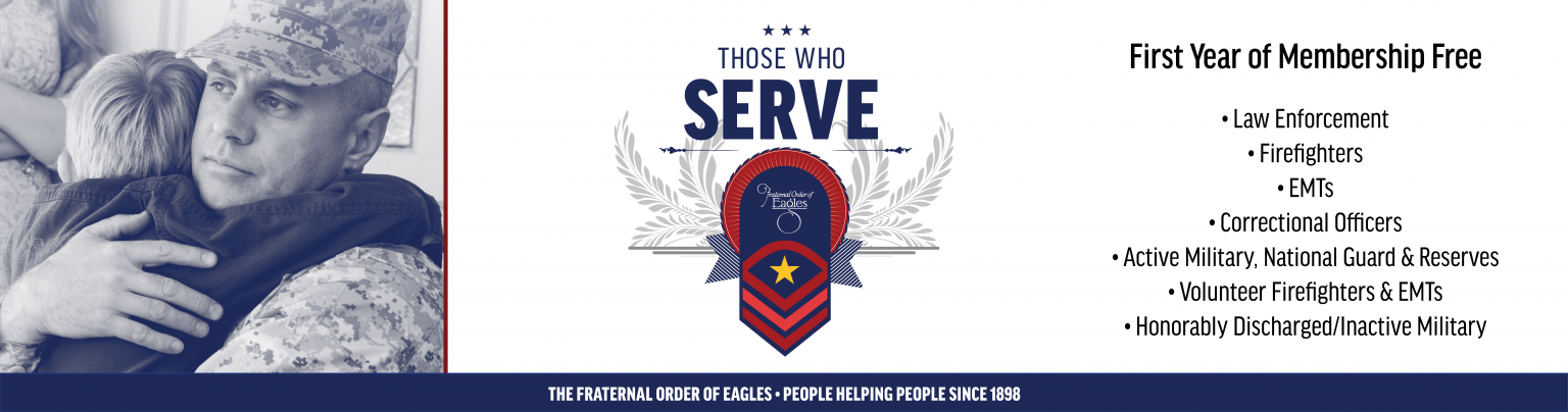 Those Who Serve membership program for first responders and military service members